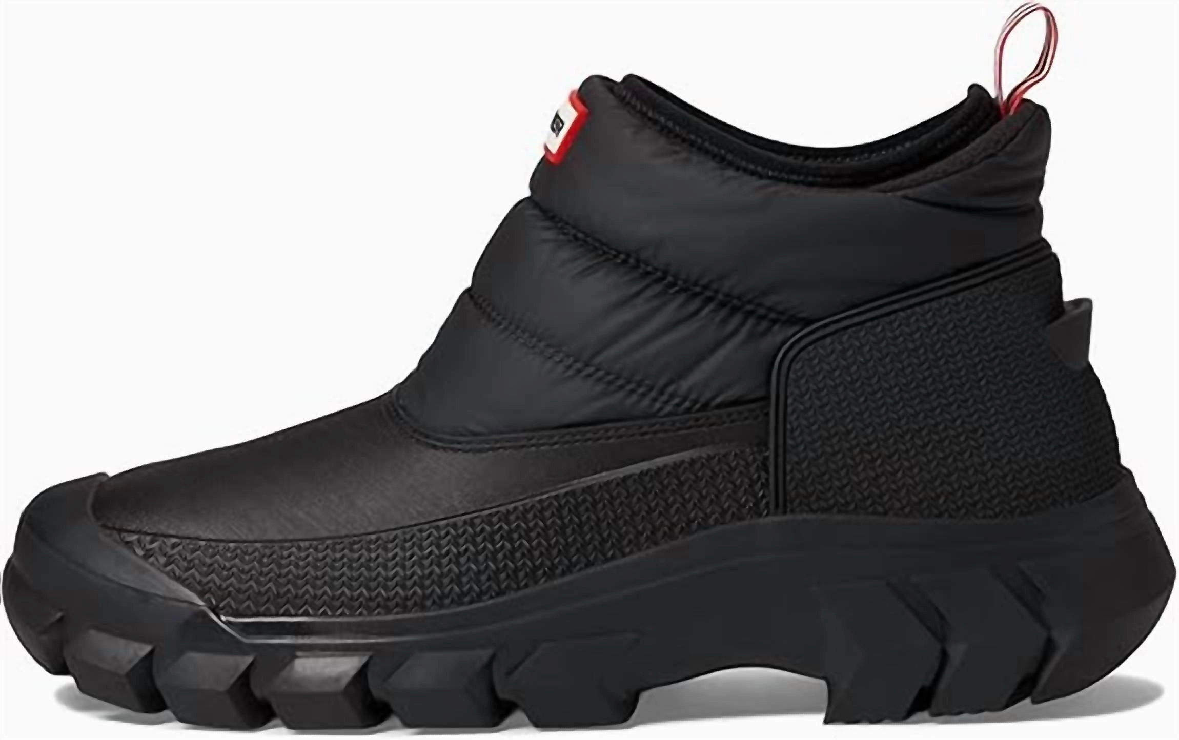 Men's Intrepid Ankle Snow Boot In Black Comfortable Upper