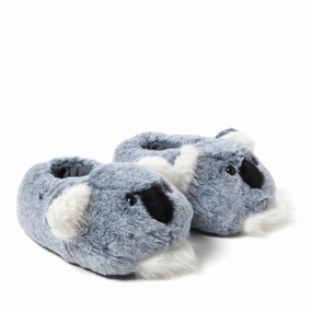 Effortless Step Cozyfoams Women's Overstuffed Animal Closed Back Slipper