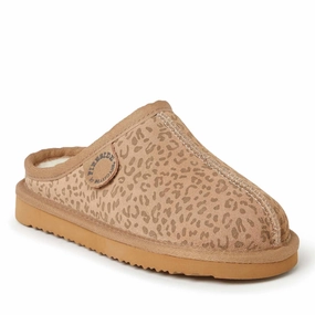 EVA Material Heel counter Fireside by Dearfoams Kids Dempsey Genuine Shearling Clog Slipper