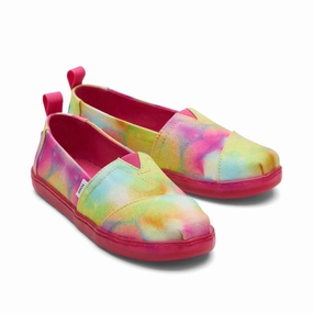 Warm Feet Youth Alpargata Botanical Sunprint Kids Shoe