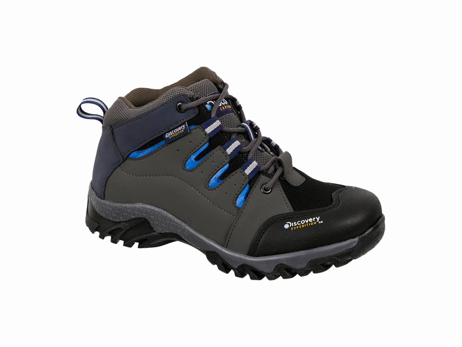 Discovery Expedition Boys Hiking Boot Blackwood heel cup