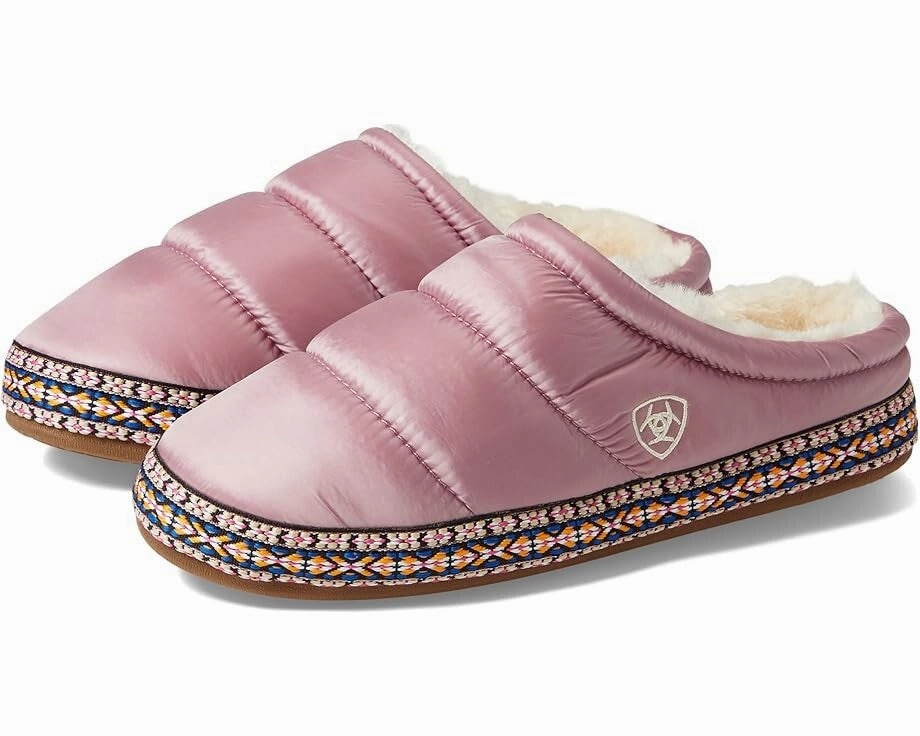 Ariat Crius AR2696-650 Clogs Women's Pink Round Toe Comfort Slippers JOBB377 Snug fit Quick Sandal