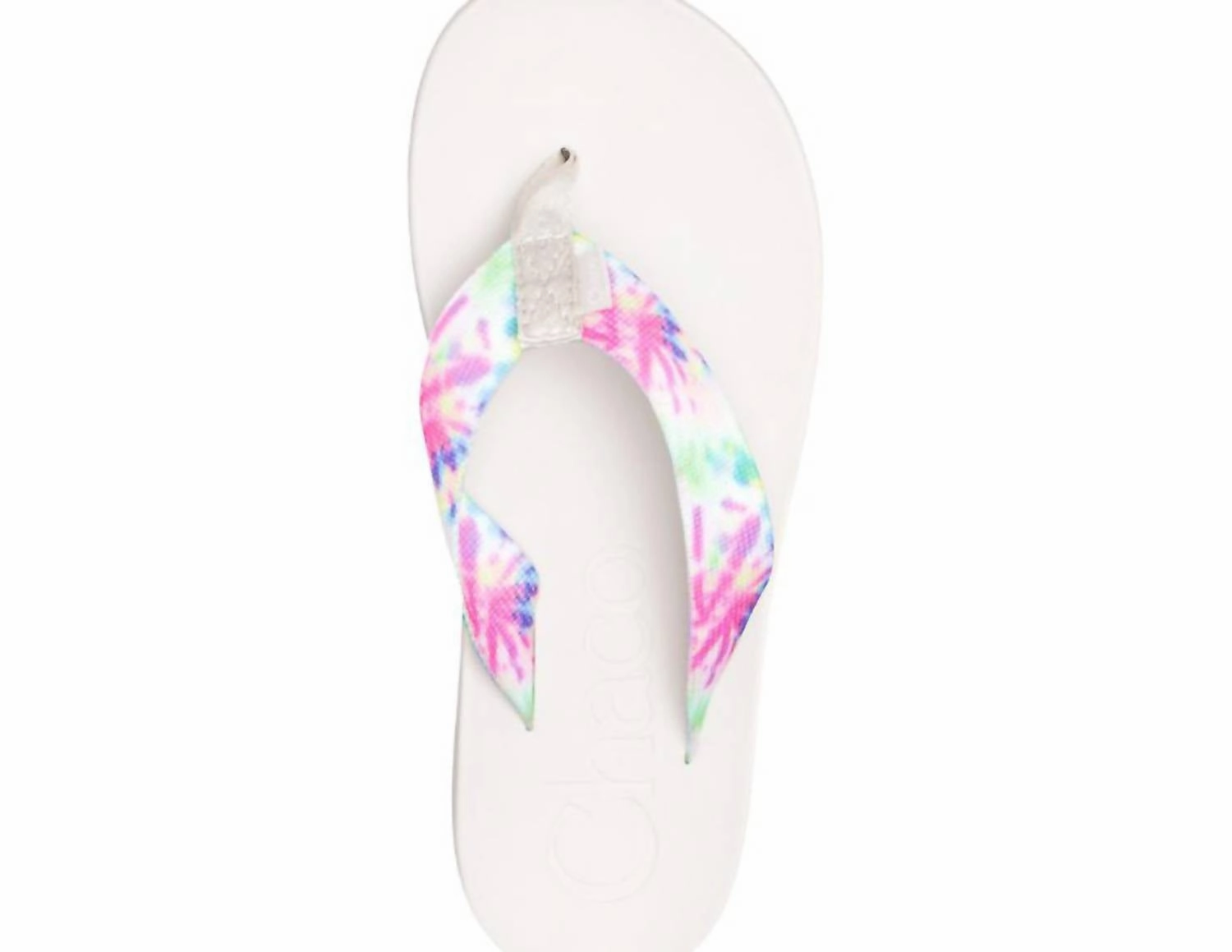 Strap Women's Chillos Flip Flops In Light Tie Dye