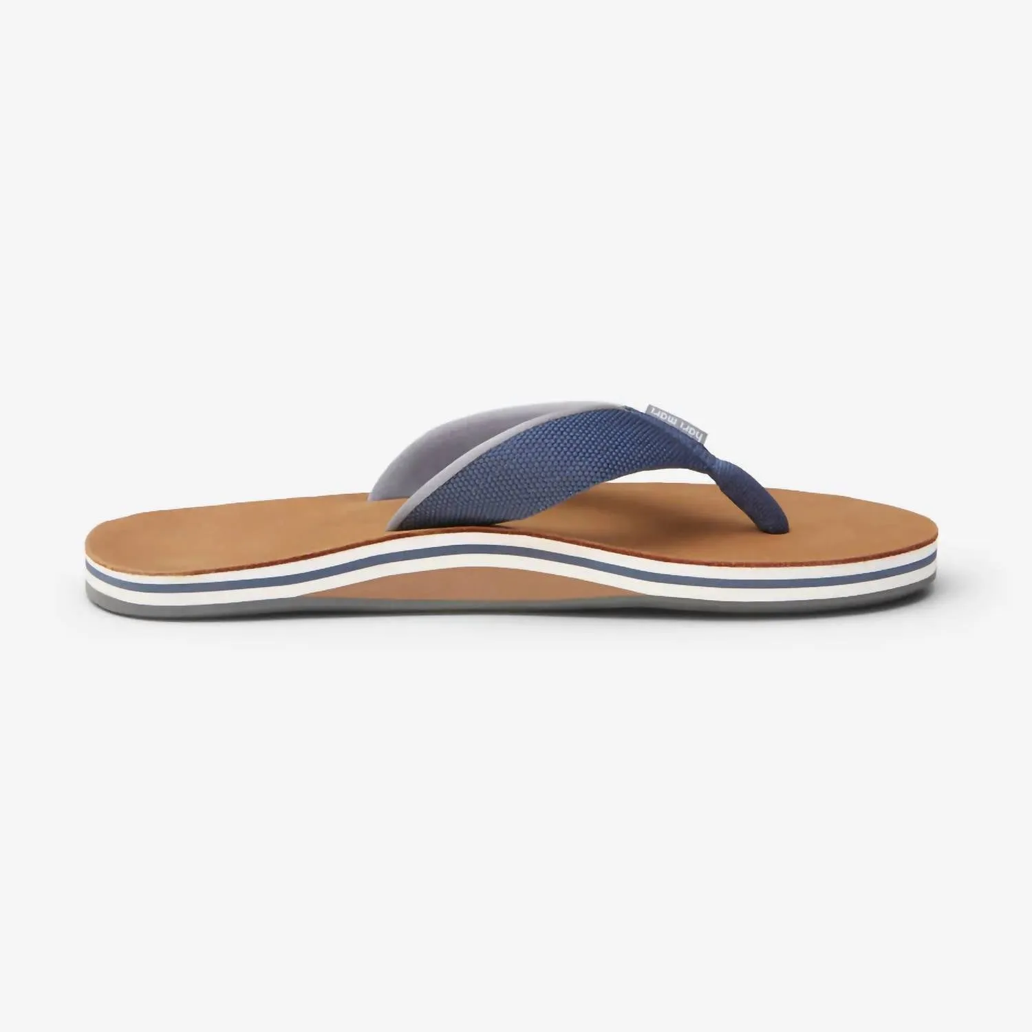 Men's Scouts Flip Flops Sandals In Indigo / Gray Seasonal Footwear