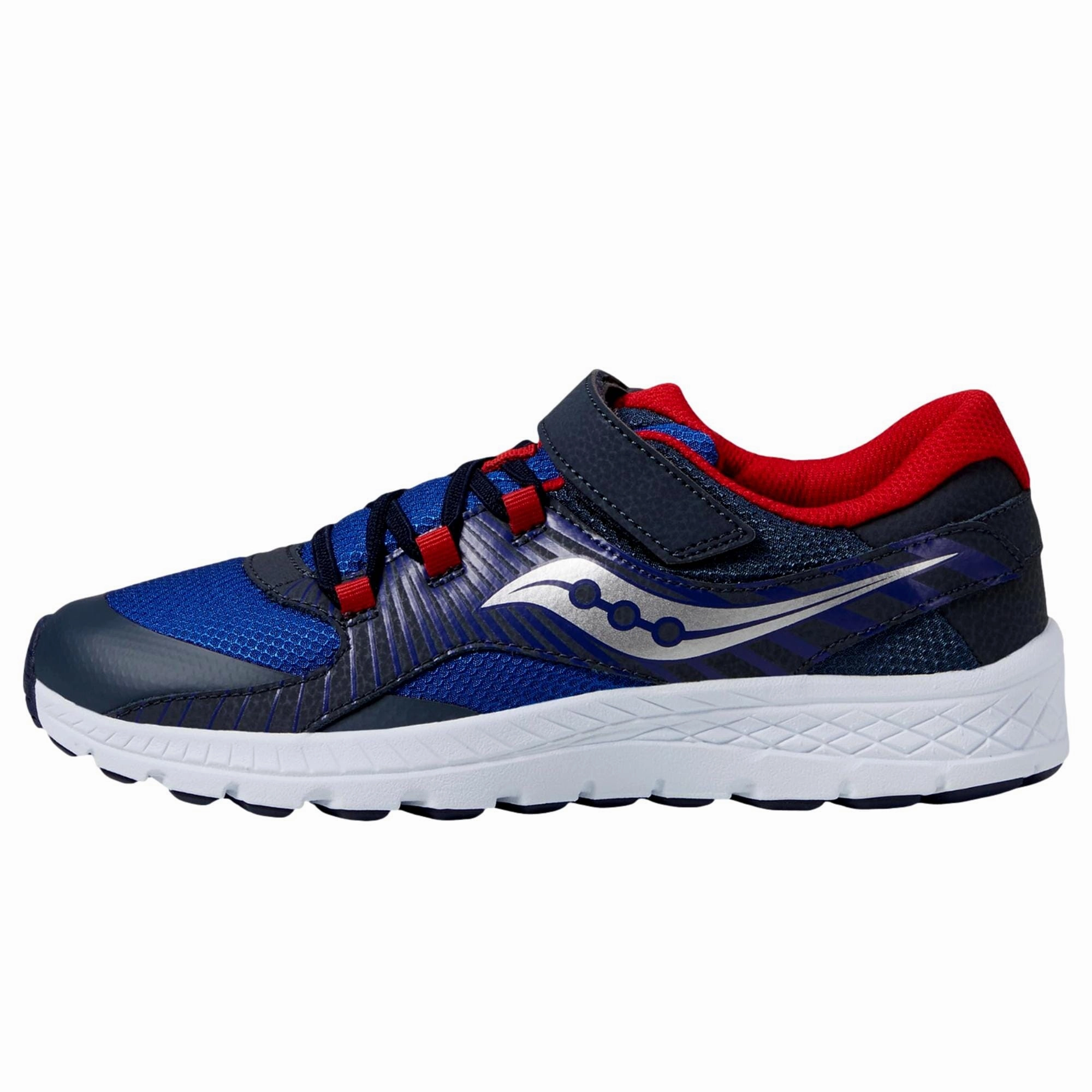 Saucony Velocer A/C Navy / Red  SK267681 Grade-School Flexible Cushioning