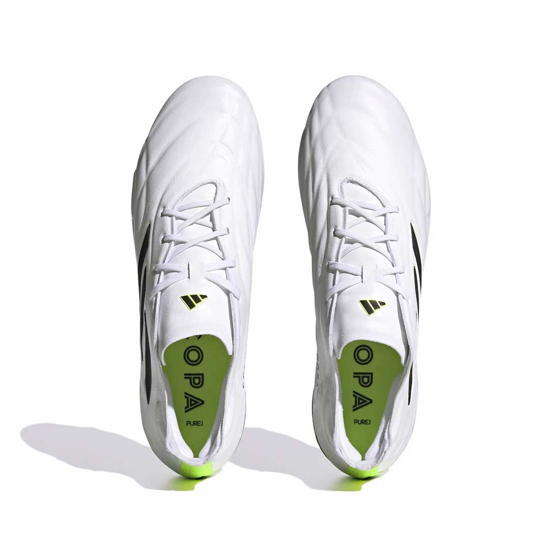 adidas - Unisex Copa Pure.1 Firm Ground Soccer Cleats (HQ8971) Breathable mesh Lateral Grip