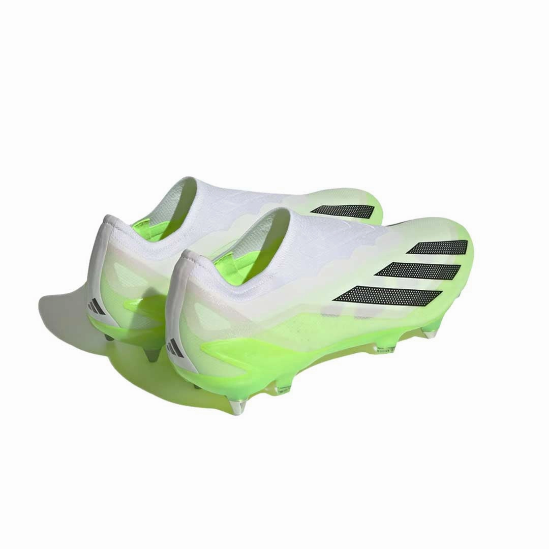 adidas - Unisex X Crazyfast.1 Laceless Soft Ground Soccer Cleats (IE6637) Quick Drying
