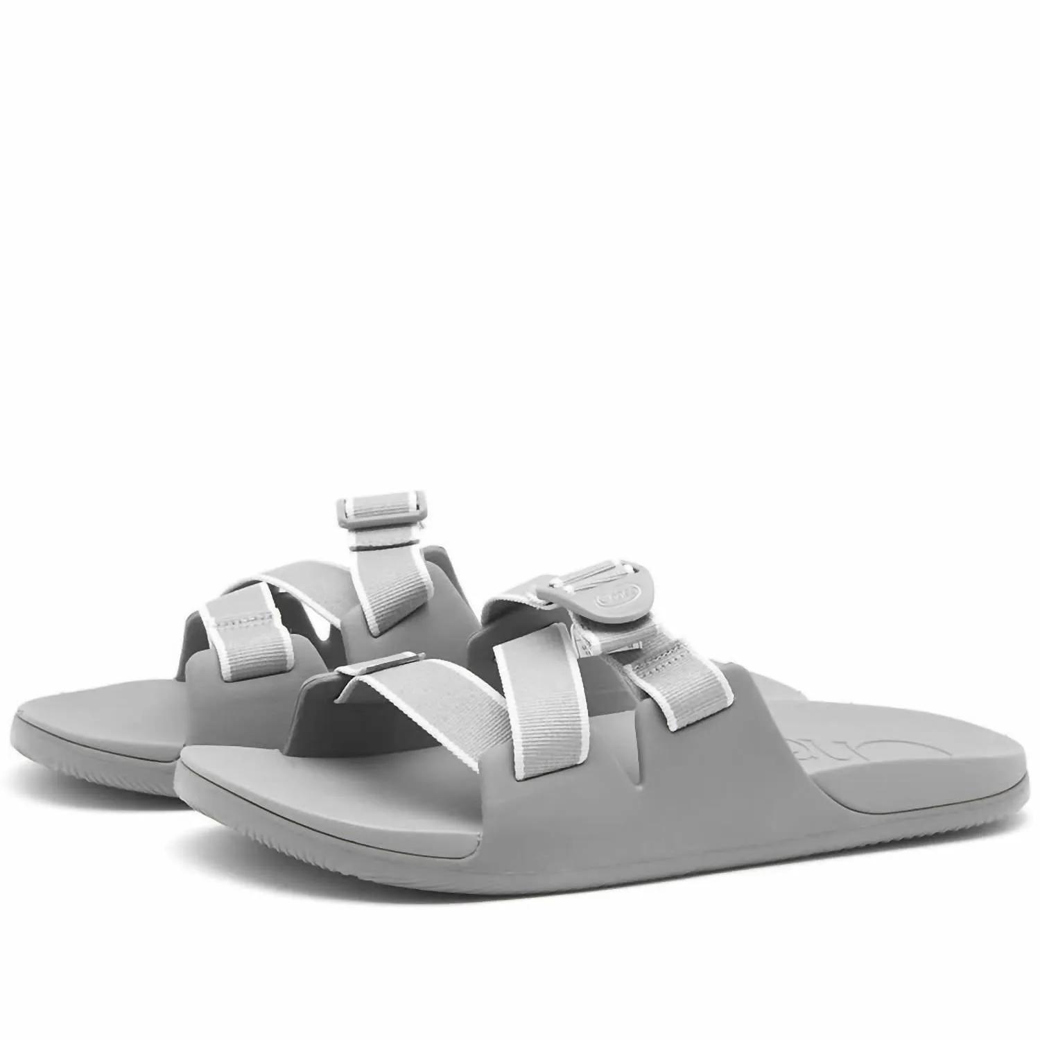 Men's Chillos Slide Sandal In Outskirt Gray Soft Touch Light Tread