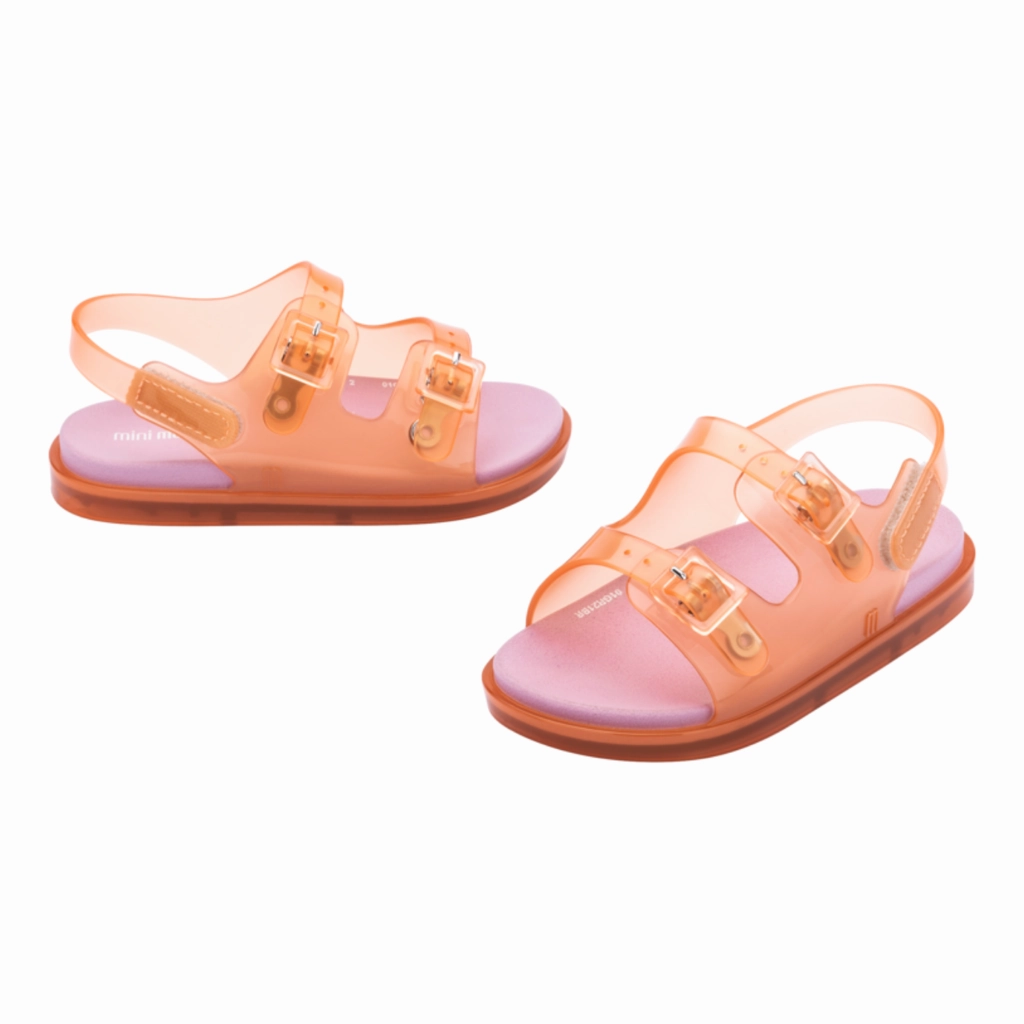Cold Weather Orange & Pink Sandal