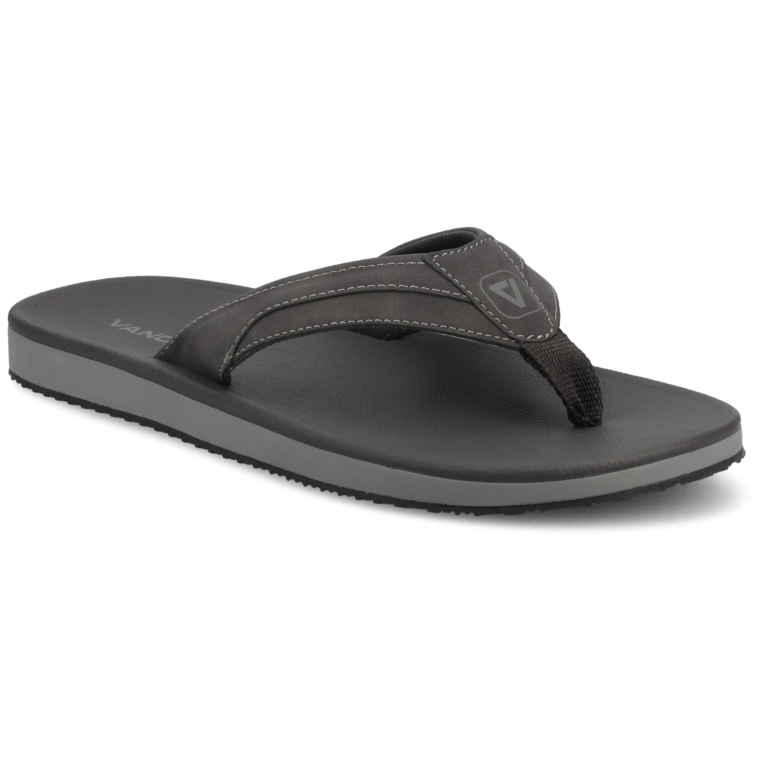 Sandal Insole Comfort Focused Vance Mens Boyd Comfort Flexible Flip-flop Sandal