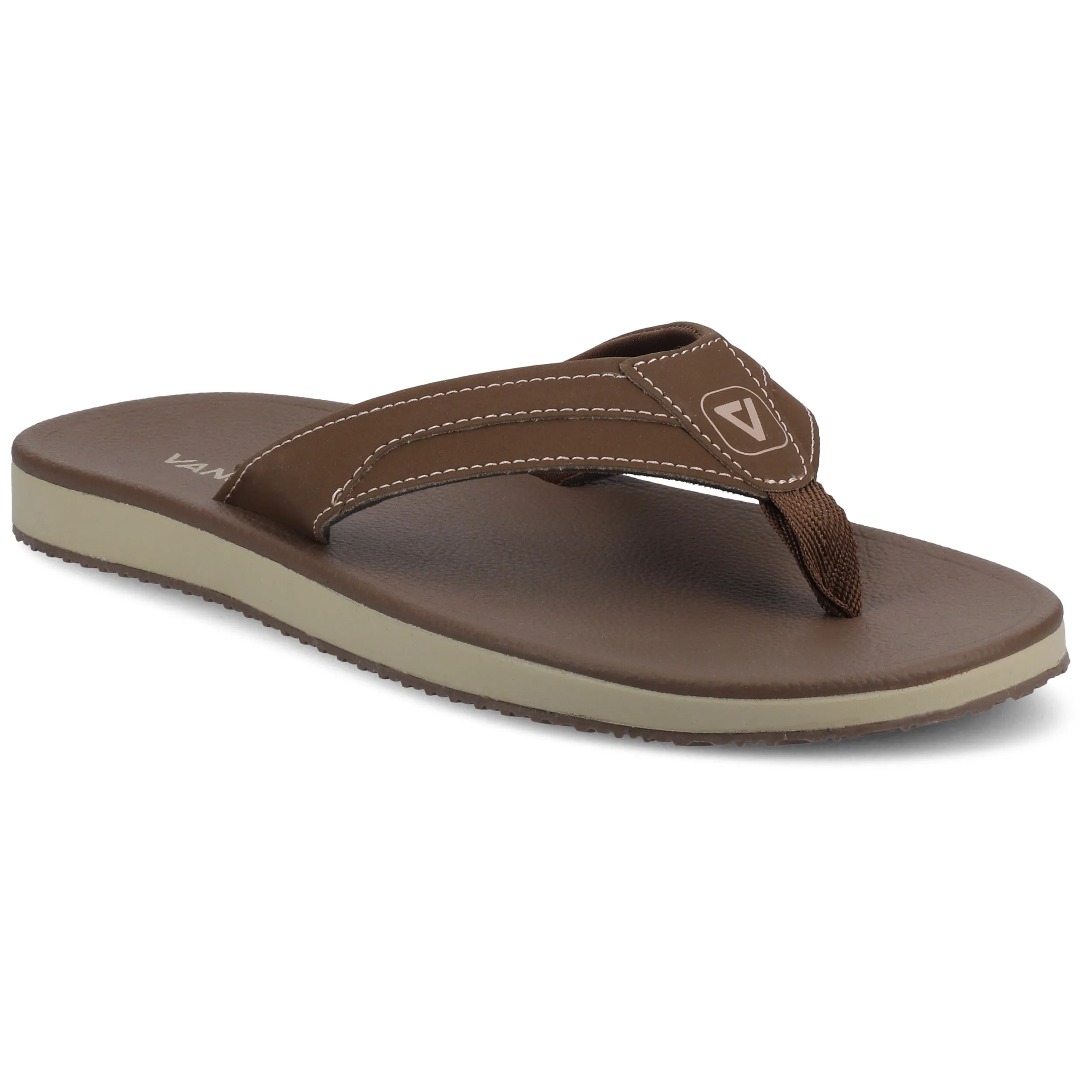 Vance Mens Boyd Comfort Flexible Flip-flop Sandal Comfort Sandals
