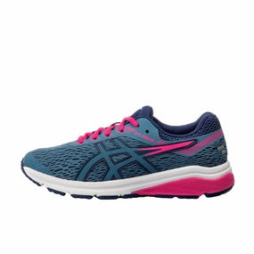 School Ready Perfect Grip Asics GT-1000 7 Azure/Fuchsia Purple  1014A005-400 Grade-School