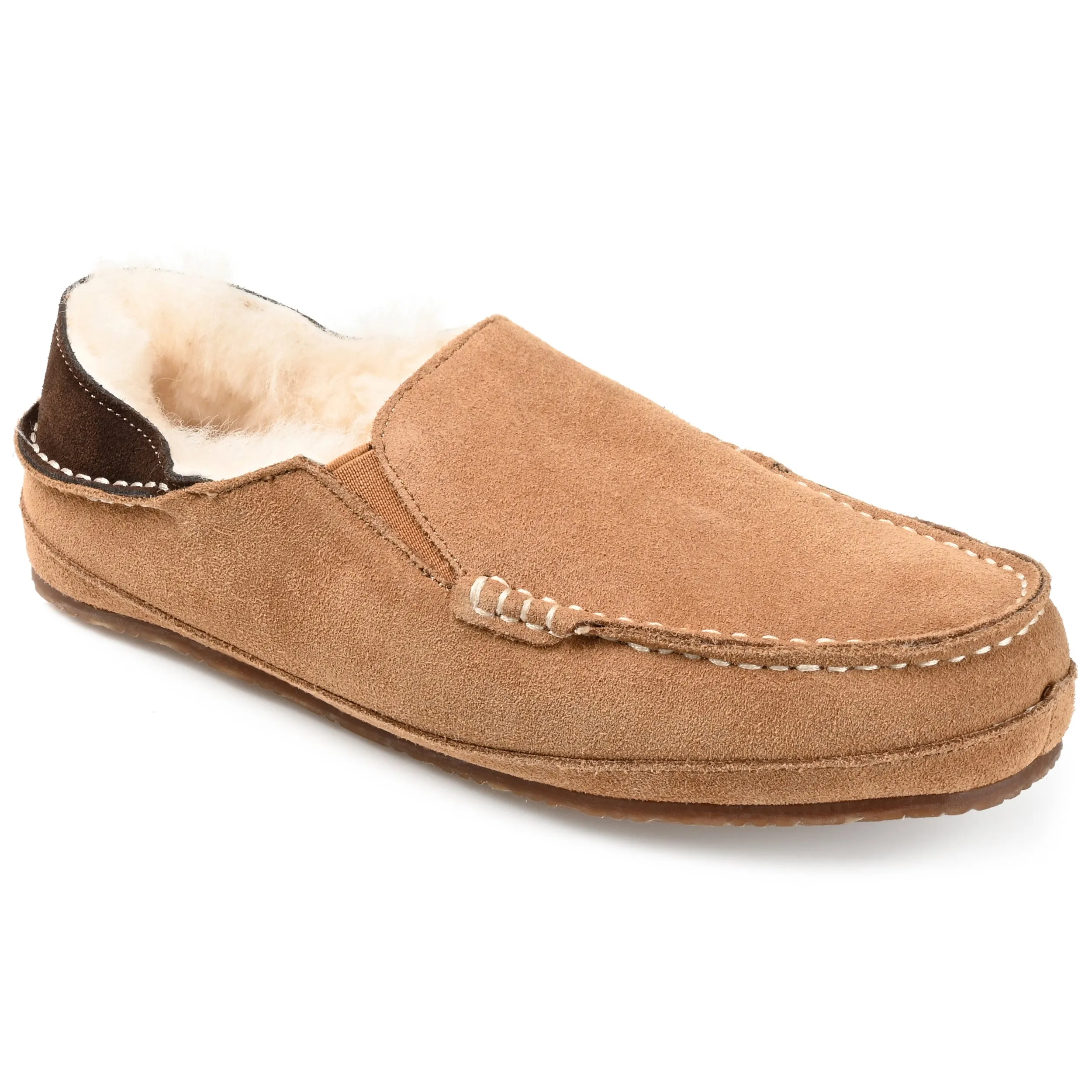Standing Comfort Tropical Glow Territory Solace Genuine Sheepskin Fold-down Heel Moccasin Slipper