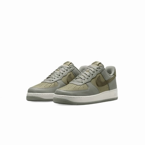 Boy's Air Force 1 Lv8 4 Gs Sneakers In Dark Stucco/medium Olive Thermal Regulation Lining SoftMaterial