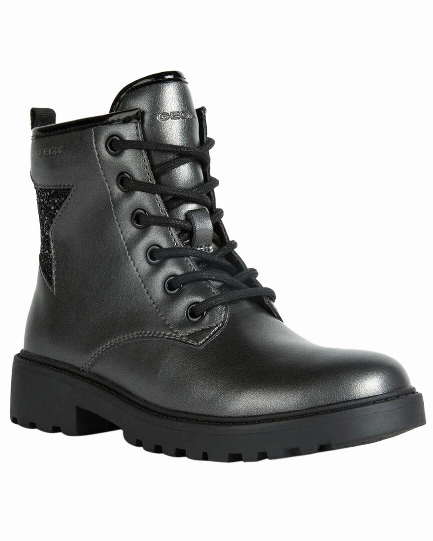 Geox Casey Star Leather Boot Everyday Use Steel Toe