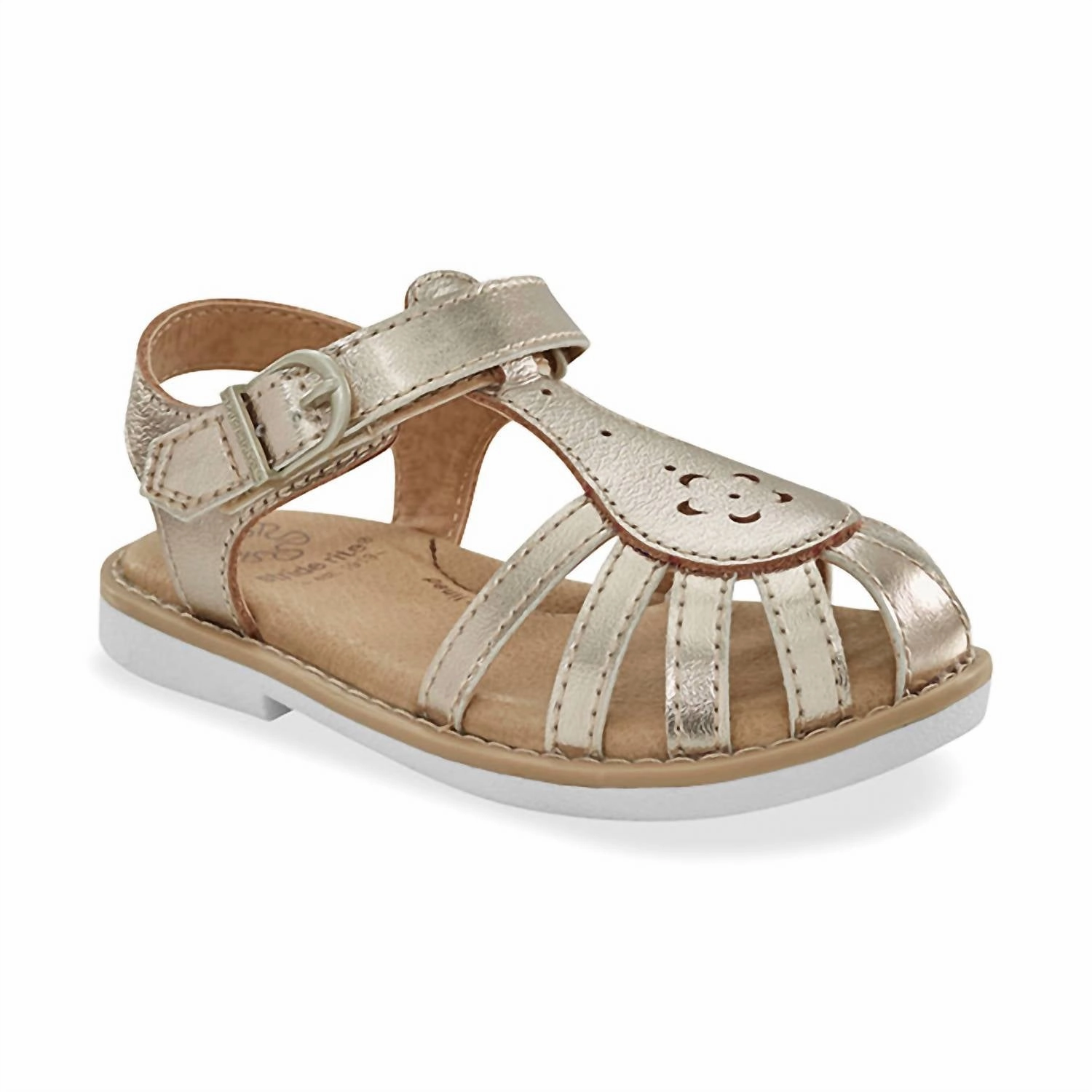 Comfortable Yet Stylish Chic Vacation Sandals Sr Renee Kids Sandals In Gold