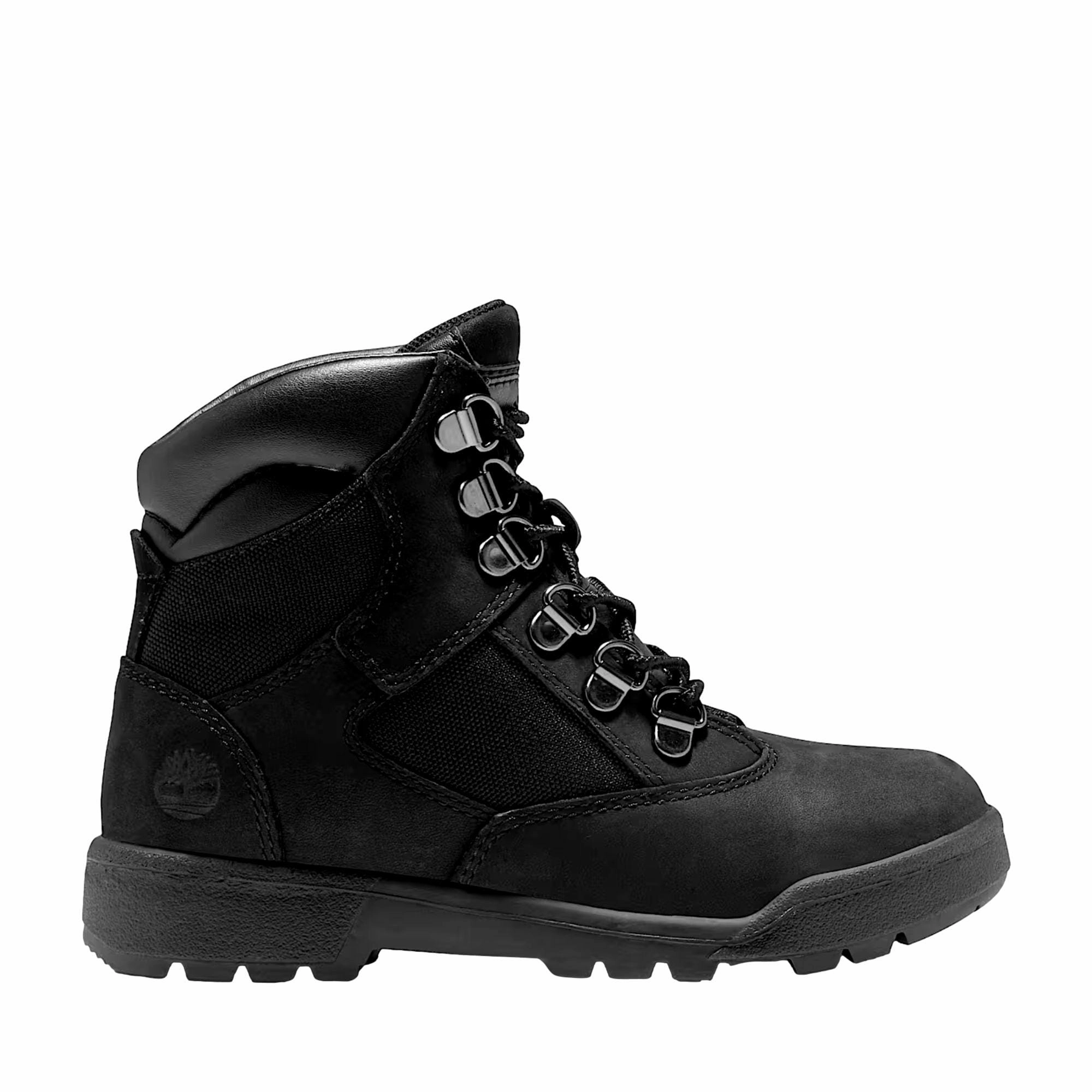 Timberland 6 Inch L/F Field Boot Black Nubuck  TB044990-001 Grade-School Freelancer EasyToClean
