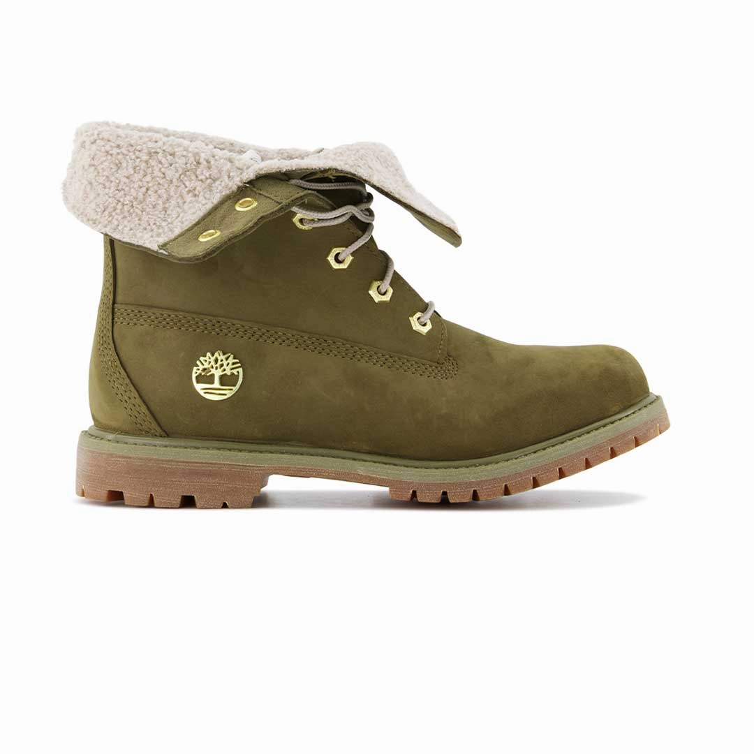 Breathable Timberland - Women's Authentic WP Fleece Fold Down Boots (0A64GY)