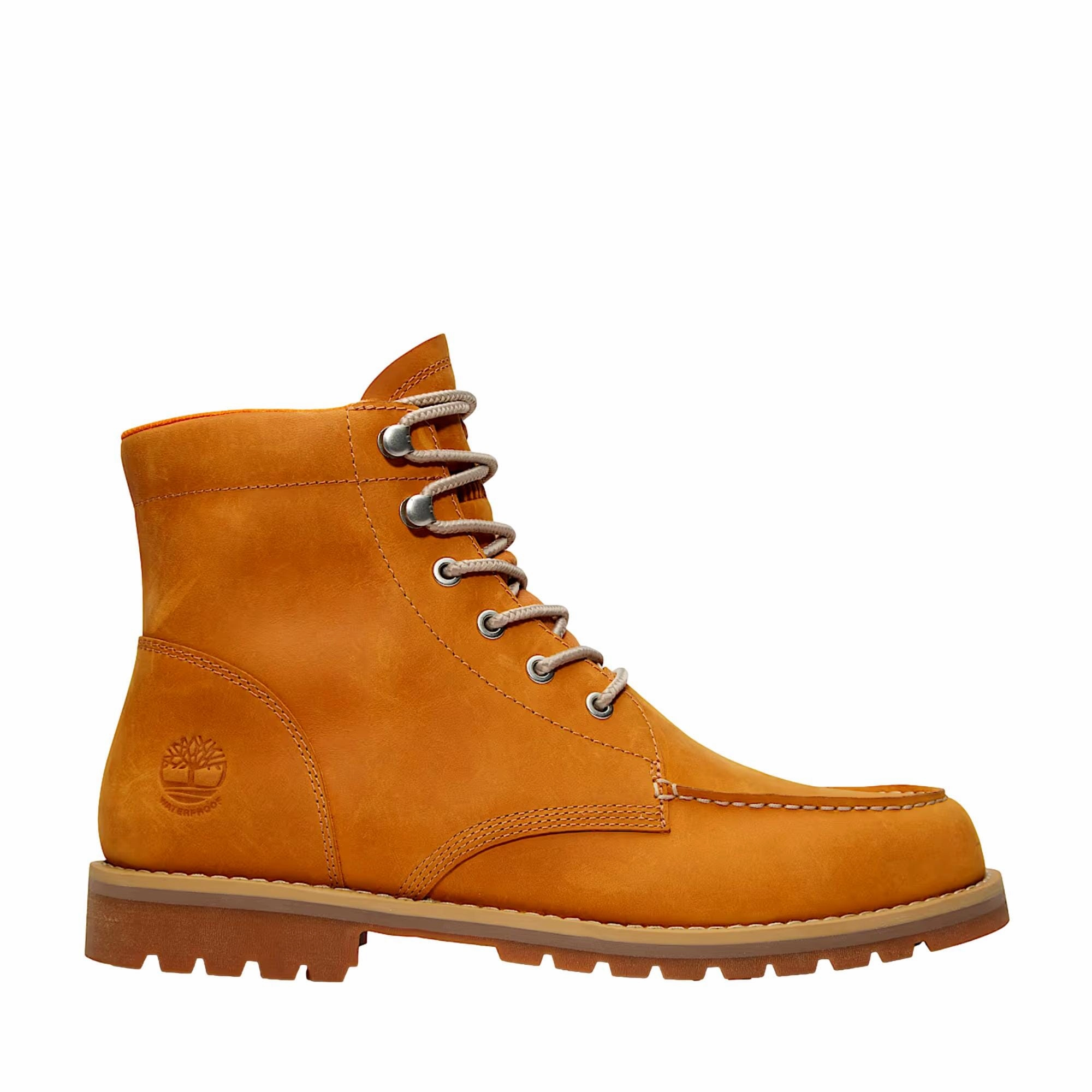 Timberland Redwood Falls Waterproof Moc Toe Boot Wheat Full Grain  TB0A2EE3231 Men's Patterned Surface