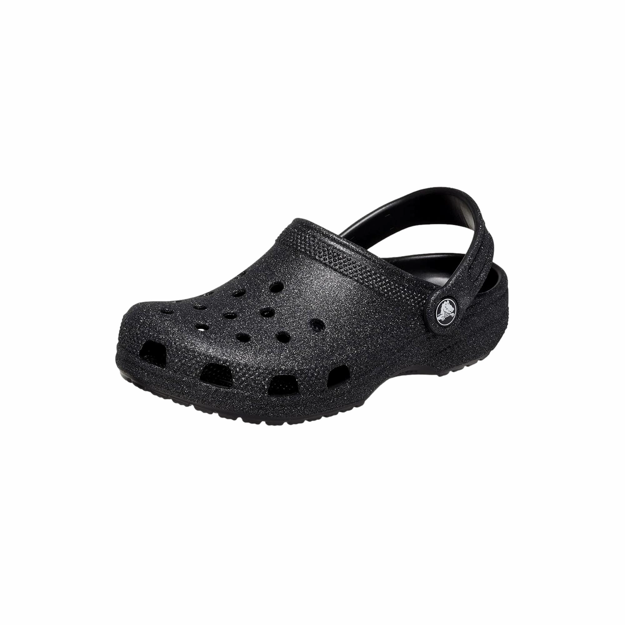 Superior support Crocs Classic Glitter Clogs Black Glitter  206993-0WH Pre-School