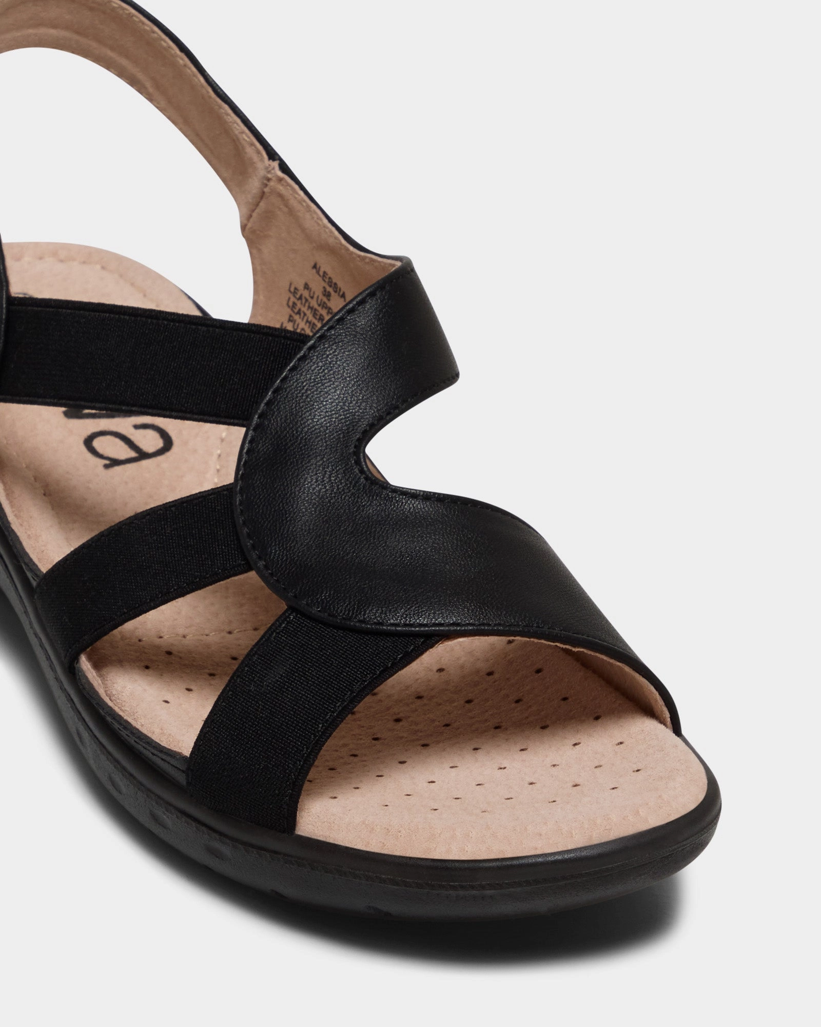 Alessia 2 Black Footwear for All