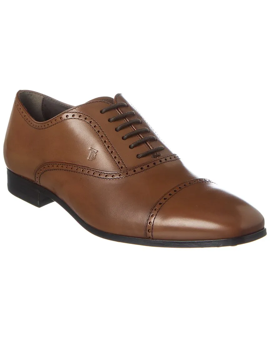 TOD??s Leather Oxford Comfortable Wear