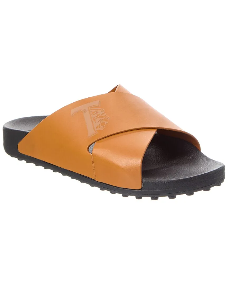Boardwalk Glam Outdoor Friendly TOD??s Leather Sandal