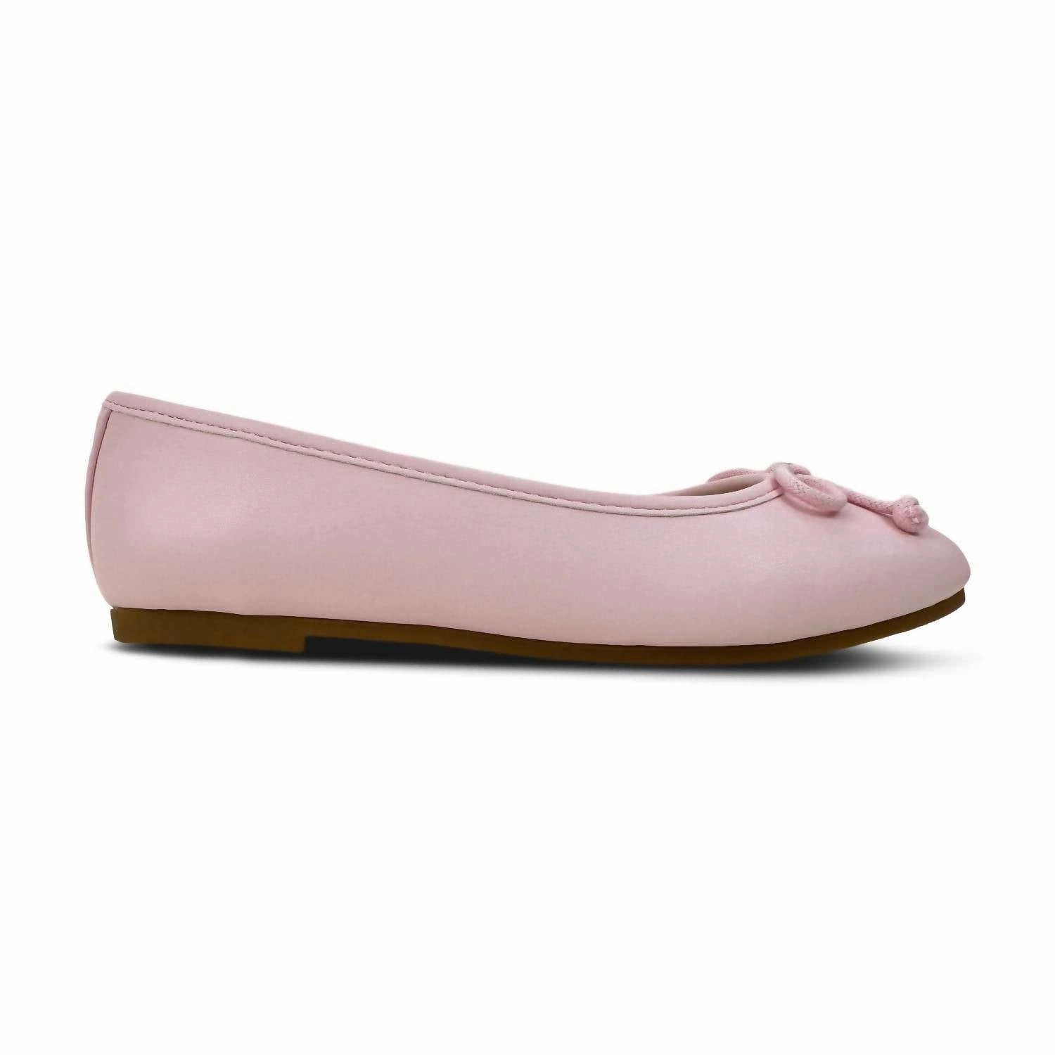 Stylish Footwear Kids Miss Sadie Ballet Flat Sandal In Light Pink