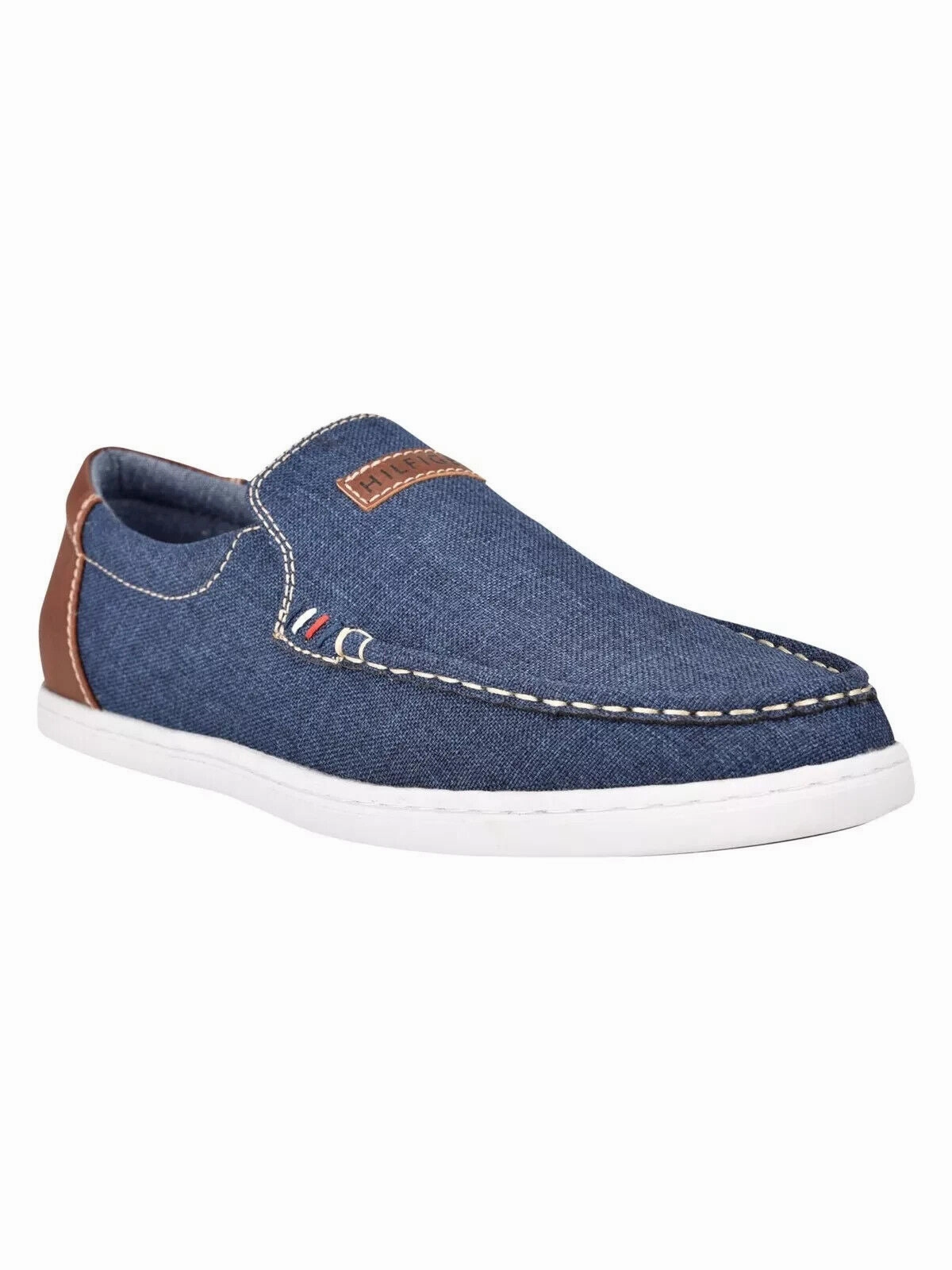 orthotic - friendly running for coordination Tommy Hilfiger Carlid Sneakers Men's US 7 Navy Memory Foam Slip-On Shoes TF1261
