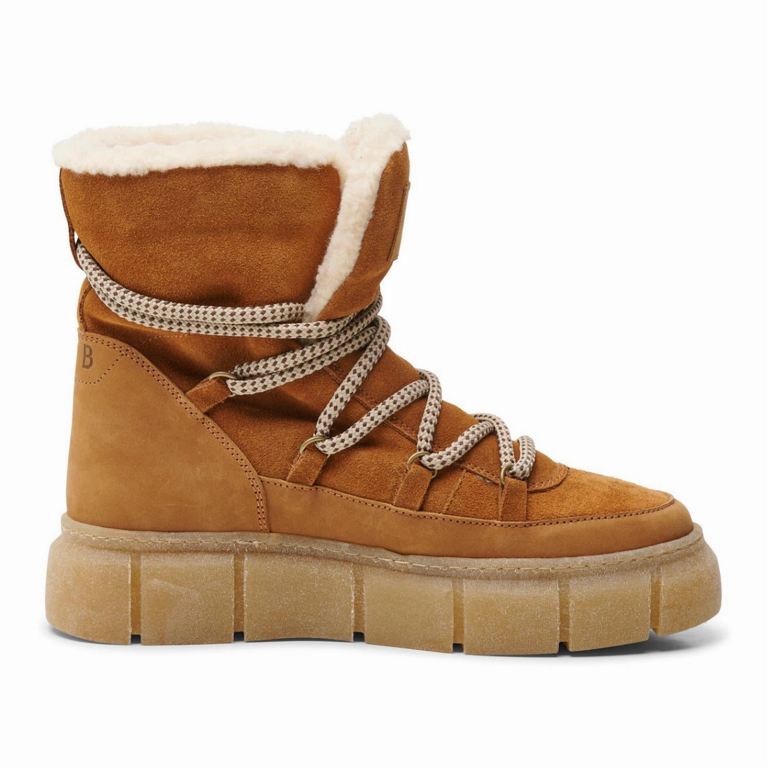 Tove Snow Boot In Tan Crisp Look All-Purpose Style