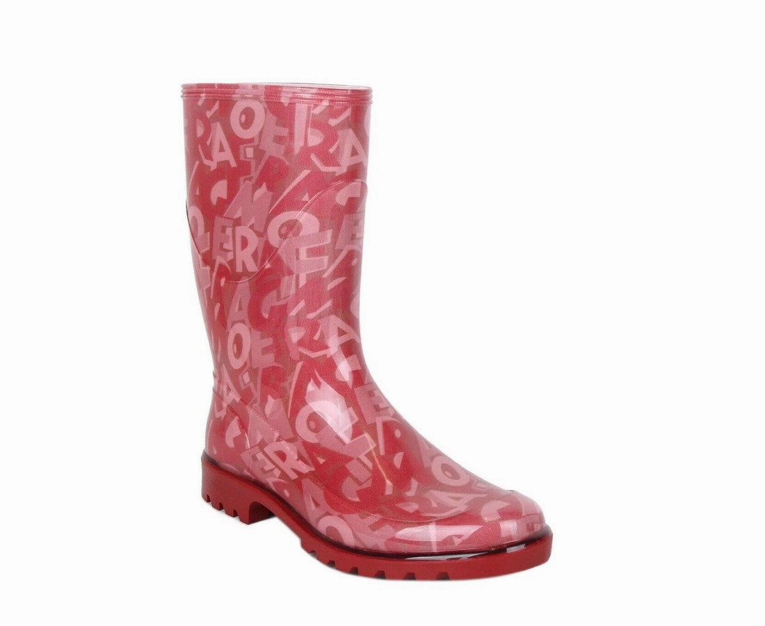 Sweat Wicking Salvatore Ferragamo Women's Rubber Rain Boots