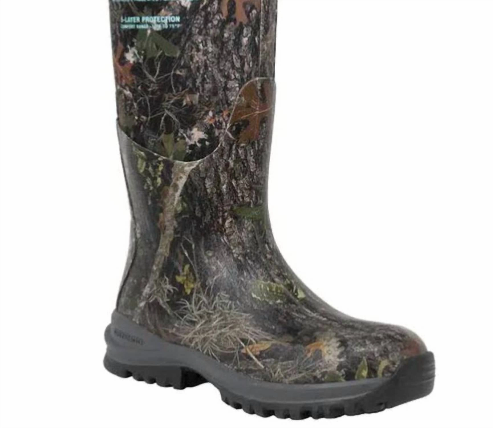 Women's Shredder Mxt Waterproof Boots - Medium In Camo Rugged Terrain