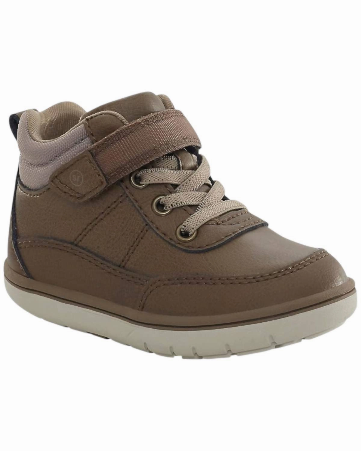 Stability Boy's Srt Braxton Sneakers In Espresso