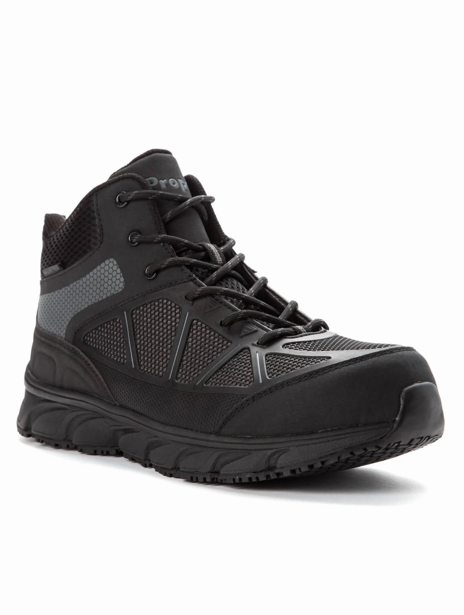 running in summer shoes Men's Seeley Hi Work Shoe - Extra Extra Wide Width In Black