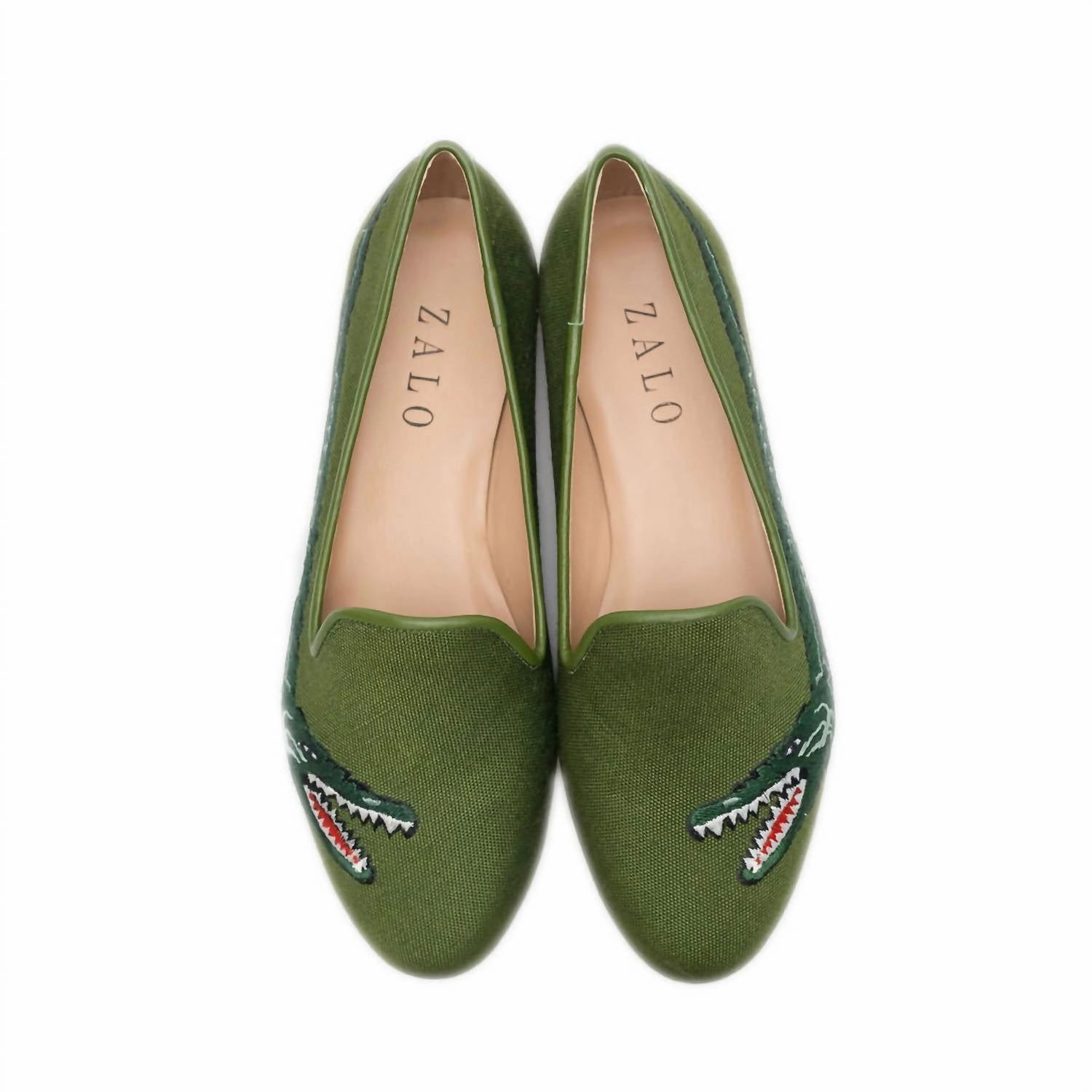 Soft Straps Women's Caiman Slipper In Olive