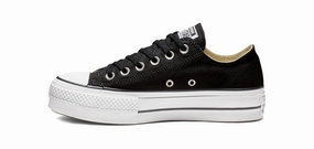 Converse Womens Chuck Taylor All Star Lift Platform Shoes - Black Injury recovery
