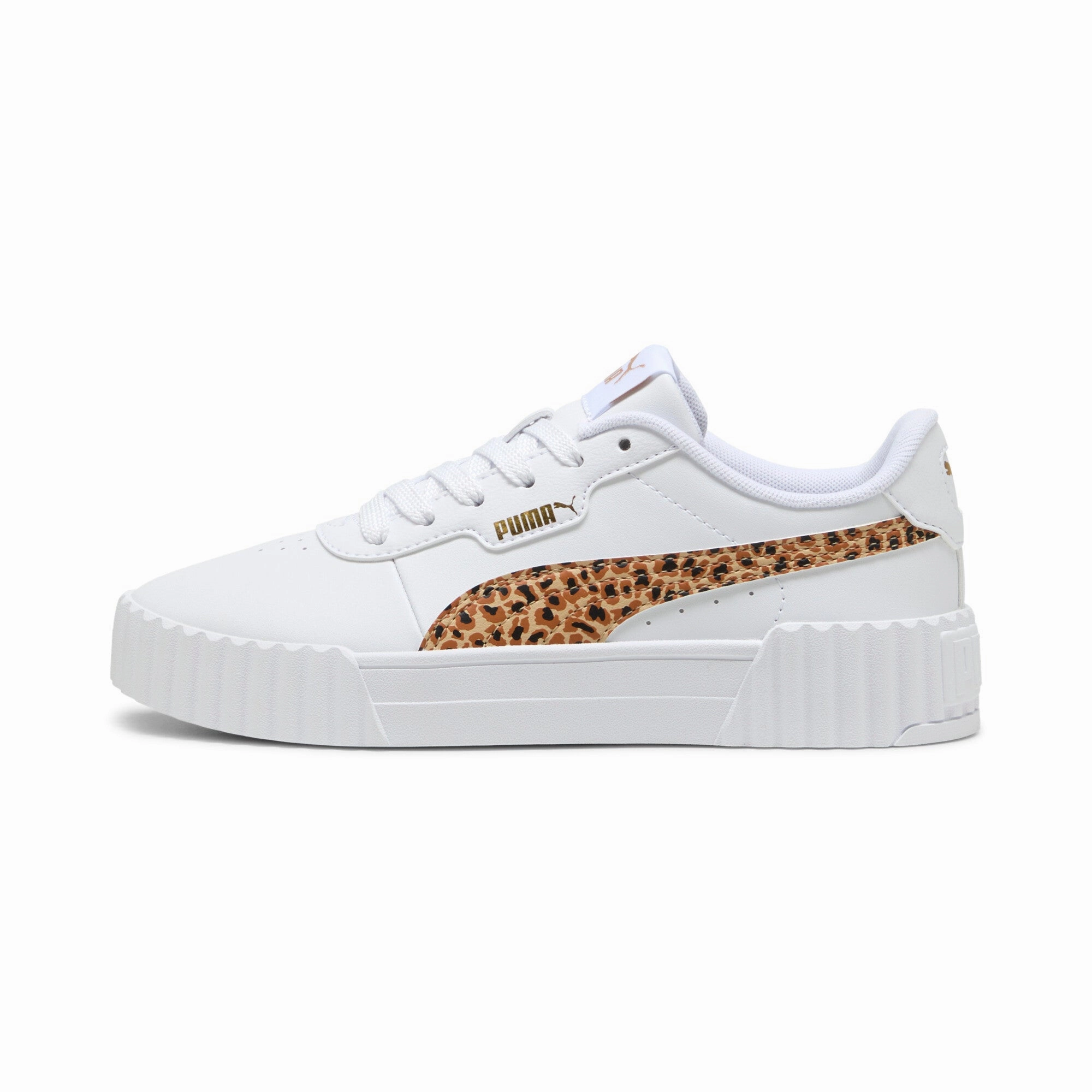 PUMA Big Kids' Girls' Carina 3.0 Animal Sneakers Break Step Uni Life