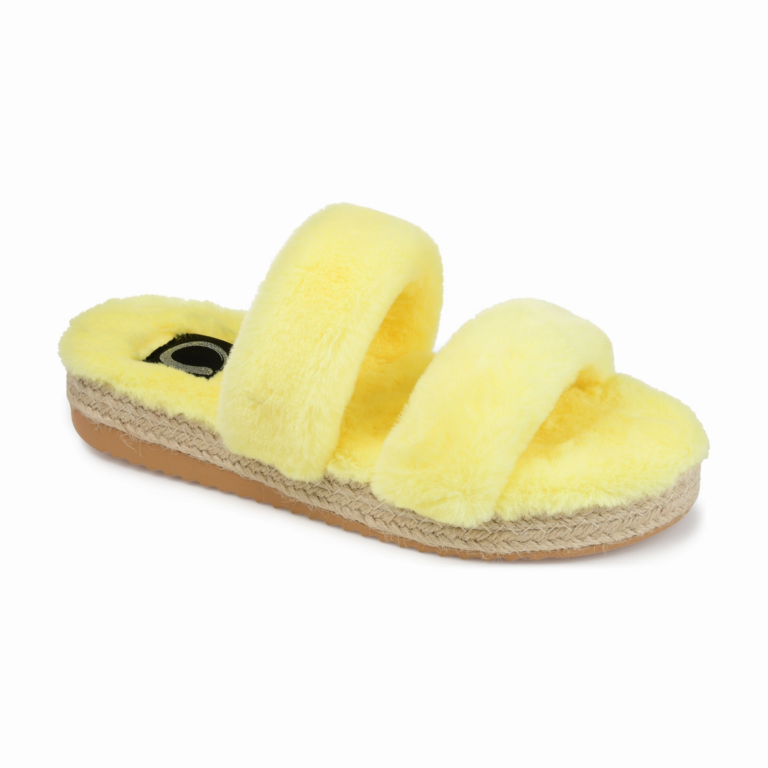 Comfort Walk Simple Journee Collection Women's Faux Fur Relaxx Slipper