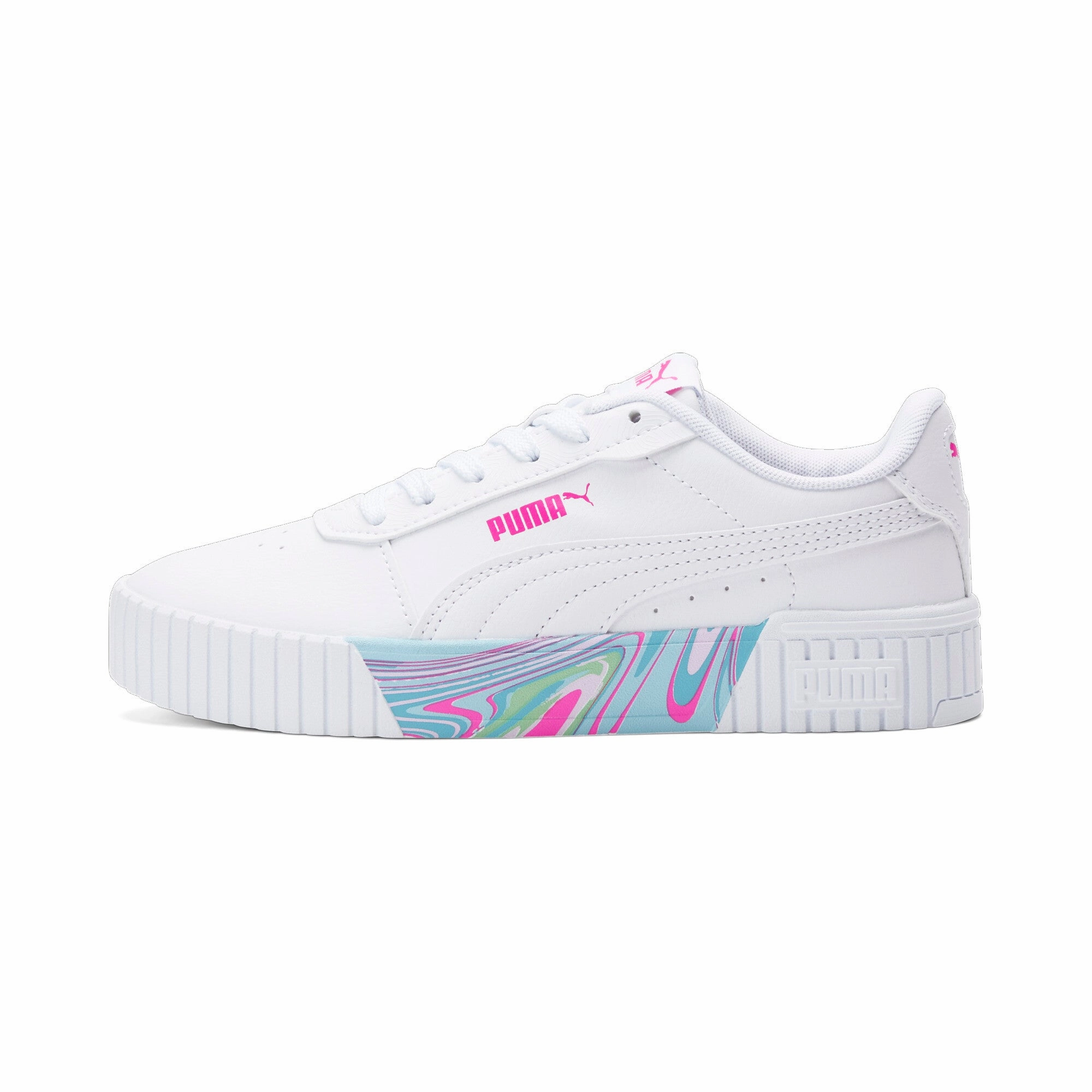 PUMA Girls' Carina 2.0 Whipped Dreams Shoes Ultimate Ease Soft Collar Padding