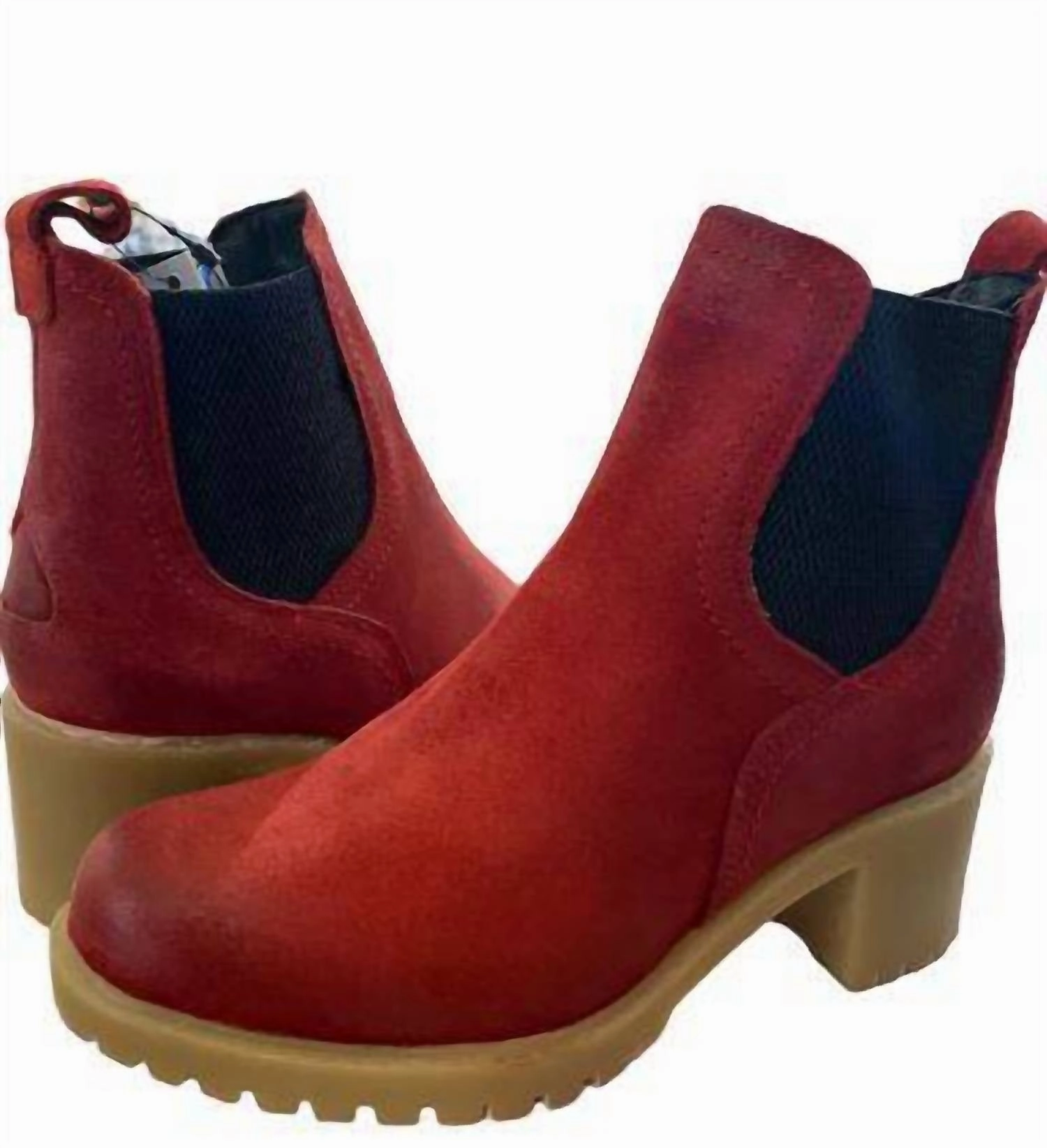 Trento In Red Combat Look Padded Interior Rough Terrain