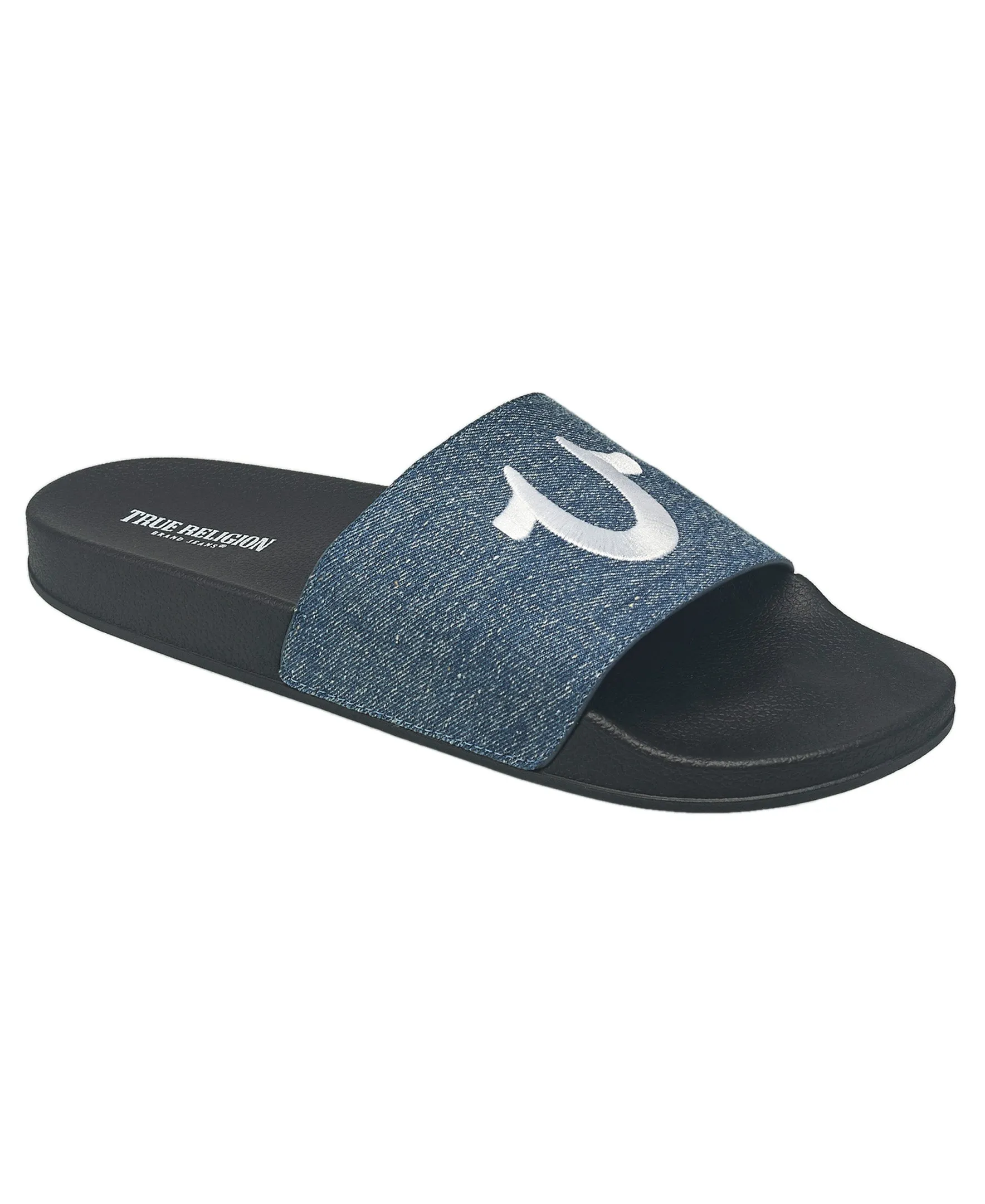 True Religion Men's Asap Slides Lightweight Base