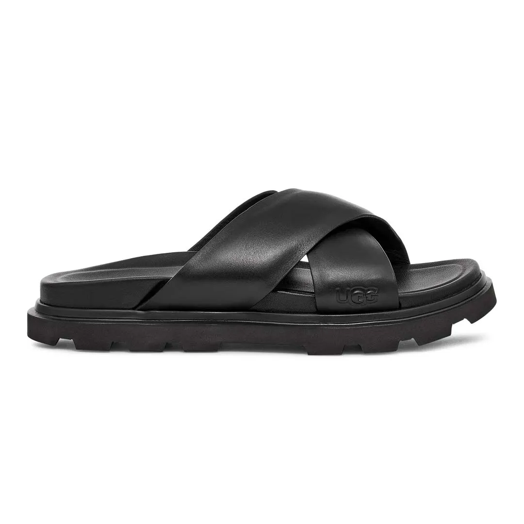Foot Care UGG?  - Men's Capitola Cross Sandals (1153076-BLK)