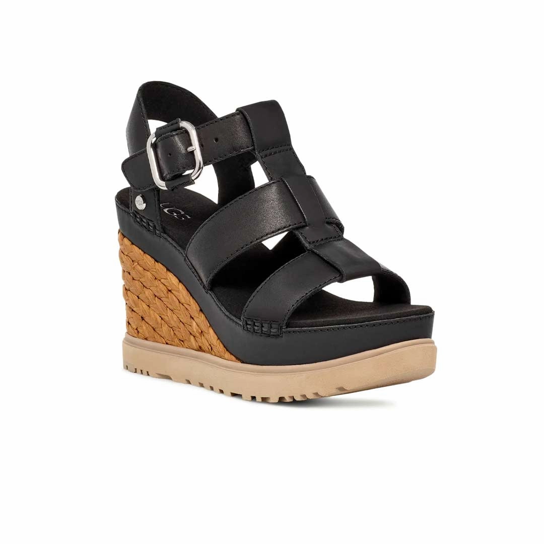 Comfy Wear Casual Walk UGG? - Women's Abbot Strap Sandals (1152667-BLK)