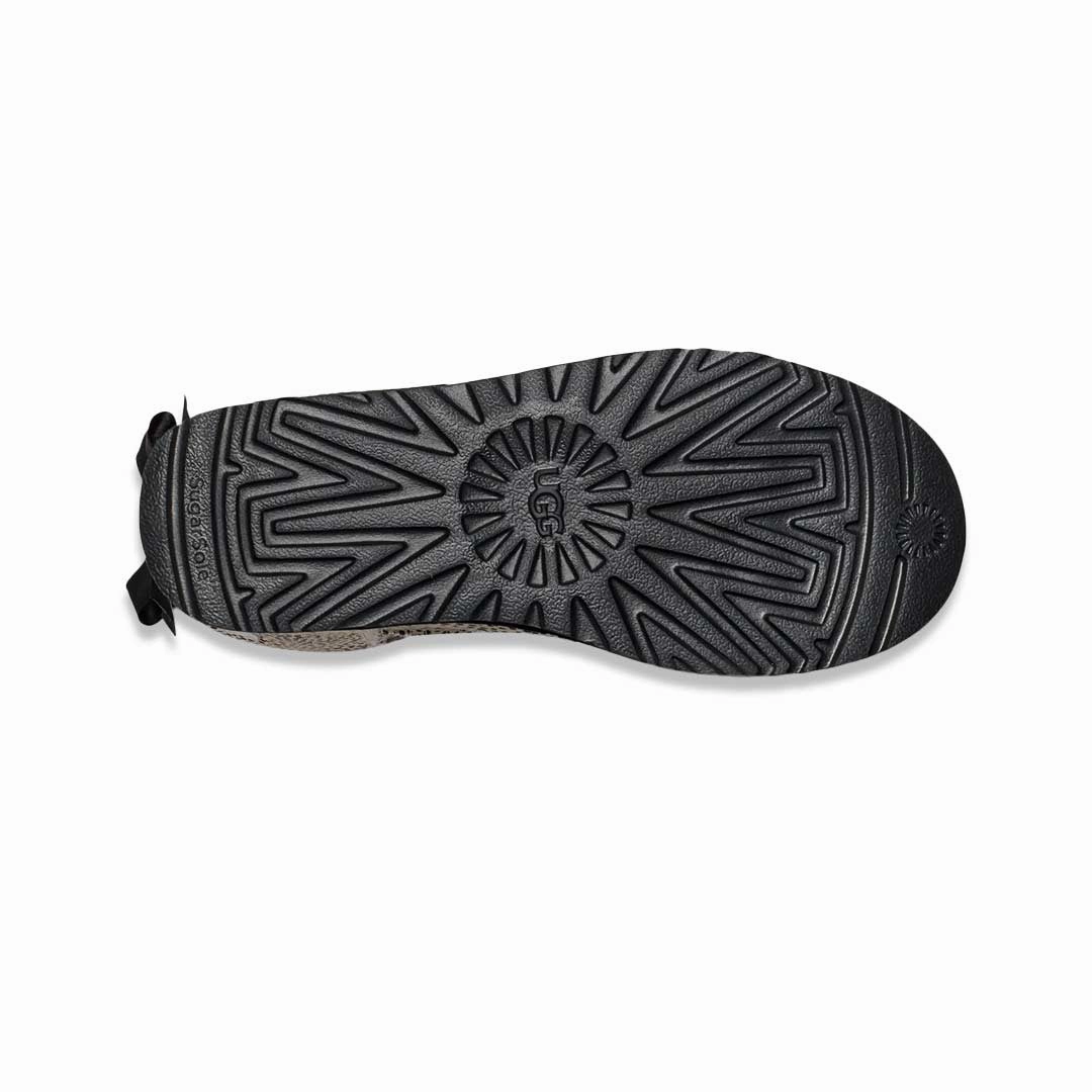 Chukka Silhouette UGG? - Women's Bailey Bow Micro Cheetah Boots (1153525-JSM)