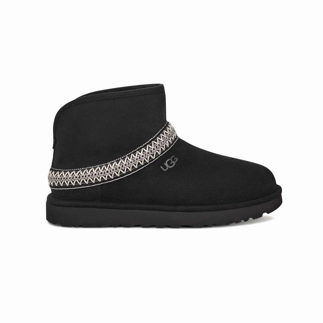 ErgonomicDesign UGG? - Women's Classic Mini Crescent Boots (1158262-BLK)