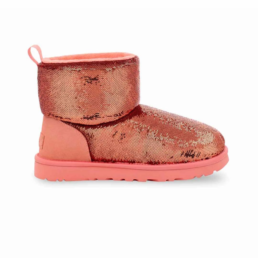 UGG? - Women's Classic Mini Mirror Ball Boots (1151291-SHPN) Urban Comfort Rain Terrain