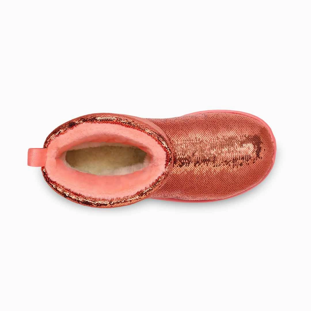 Neutral design Snake print UGG? - Women's Classic Mini Mirror Ball Boots (1151291-SHPN)