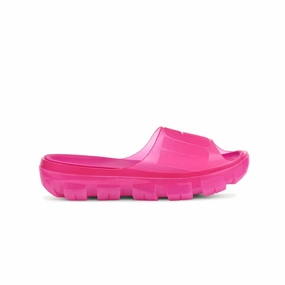 Freedom Step Breathable Outdoor Wear UGG? - Women's Jella Clear Slides (1136763-DFRT)