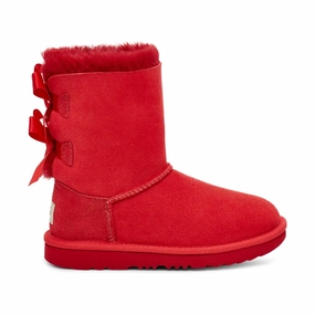 UGG Bailey Bow II Samba Red  1017394K-SBR Grade-School Stable Support Rainy Days Groom