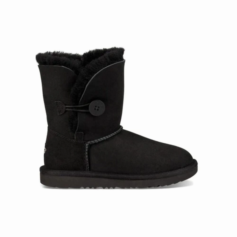 Tough Build Reinforced Form Backcountry Camper UGG Bailey Button II Black  1017400K-BLK Grade-School